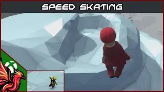 Human Fall Flat  |  [Speed skating] unlocked!
