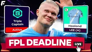71K RANK! 🌍 TRIPLE CAPTAIN ACTIVE! 🚨 FPL GW13 DEADLINE STREAM 🔴