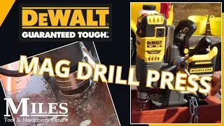 Discover the DeWalt DCD1623N-XJ 18v XR Mag Drill Press | Tool Demo