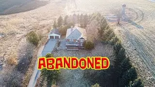 Abandoned 1900s Country Home with Incredible Woodwork Throughout!