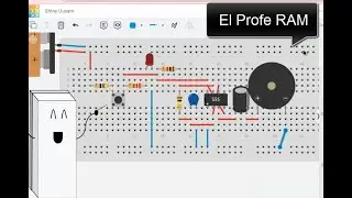 Como hacer un circuito para probar la continuidad con el integrado 555