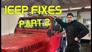 Fixing some issues on a 1993 Jeep Wrangler YJ 2.5i Part 2