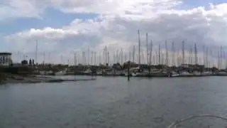 Coming in to Bradwell on Sea Marina Essex (water side)