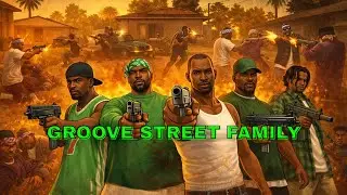 Gta San Andreas - All missions with Groove Street Family in Los Santos