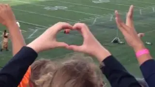 Aloha high school love ❤️ 2016 Marching band Hillsboro stadium