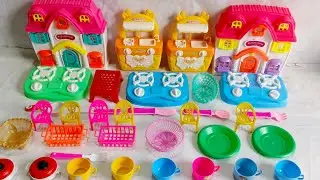 4 Minutes Satisfying With Unboxing Hello Kitty Kitchen Set | Cutee Tiny Mini ASMR kitchen set