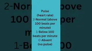 APGAR SCORES: First Test For Newborn