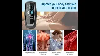 Electric 9 Modes Digital Therapy Muscle Stimulator Review | TENS EMS Pulse Body Massager