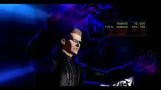 UMVC 3 - Wesker 1M Damage combo with level 2 meters and assist