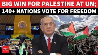 'Palestine Is Victorious': UNGA ERUPTS In Applause After 142 Nations Shock Israel&nbsp;With&nbsp;'YES'&nbsp;Vote