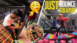 Just Bounce Part 2🔥| Entertainment Park In Solapur 🤠🔥