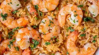 Curry Risotto Shrimp
