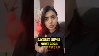 Latest news 🤯#neetregistration
