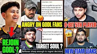 LEAK! GodL ZAP🚨Saumay Reply TARGET SouL😱 8BIT 5th Player😳 Mavi New Team IGL/Coach🤯 Juicy Full ANGRY😡