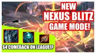 NEW NEXUS BLITZ GAME MODE | BunnyFuFuu EVELYNN | First look from PBE | Patch 8.16
