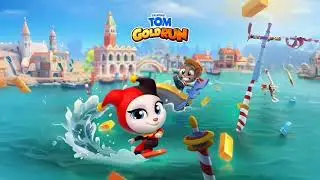 Talking Tom Gold Run - Venice Canals (High Quality)