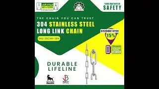 304 Stainless Steel Long Link Chain
