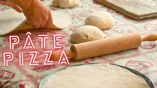 MEILLEURE P&acirc;te &agrave; Pizza🍕FINE. Thin Pizza Dough Recipe. وصفة عجينة البيتزا الرقيقة. impasto per pizza