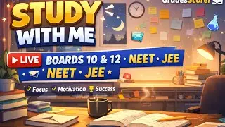 Live study with me