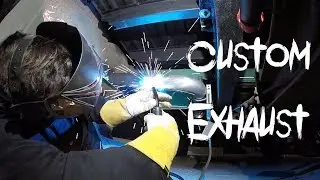 Building a Custom Side Exit Magnaflow Exhaust System | Chevy C10 ep. 17