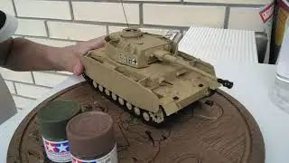 часть 2 покраска танка #T-IV H и солдат для танка немеская техника