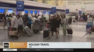 Labor Day weekend travel; a look at LAX