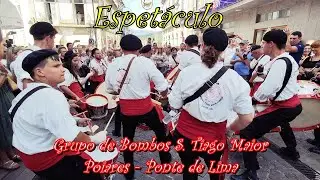 Espetáculo! Grupo de Bombos S.Tiago Maior - Poiares - Feiras Novas 2022