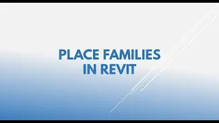 Revit Family Placement
