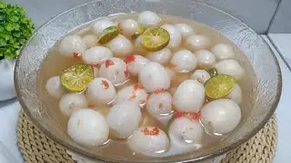 Gak nyangka ternyata se seger ini Asinan rambutan, Caranya buatnya juga mudah