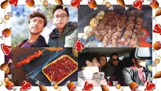 Vlog | Buz Gibi Soğukta Mangal ve Üşüyen Şebnem ft.Onurcan, Süleyman