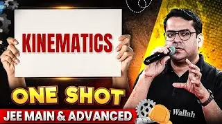 KINEMATICS in 1 Shot - All Concepts Covered || JEE Main & Advanced || Safar JEE