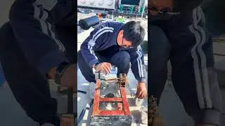 Pipe aluminum skin insulation process #process #skin