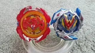 Beyblade Burst battle: Revive Phoenix P4 VS Wonder Valtryek V4