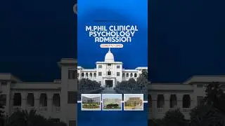 Currently Open | M.Phil Clinical Psychology Admission! psychology #psychology #mphil #admission