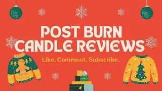 Post Burn Candle Reviews #bathandbodyworks #goosecreek #homeworx #review #candlereview