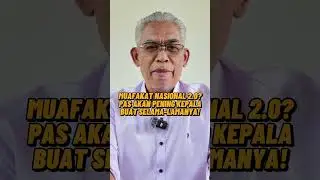 DR ISMAIL BANTAI PAS KAW-KAW? KONON NAK MUAFAKAT SEBAB BANGSA DAN AGAMA? RUPANYA-RUPANYA!