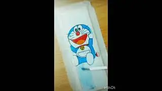 Doraemon Bookmark 🔖 #bts #viral #shortsfeed #btsarmy #art #artist #craft #bookmark