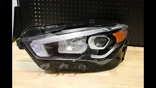 2020-2021 Mercedes-Benz CLA LED Headlight Disassembly