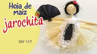 Hoja de maiz munequita iman