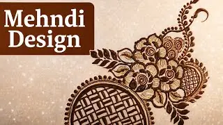 How To Draw Mehndi Design Easy Tricks |  Mehndi lagana Kaise Sikhe | Mehndi Tutorial easy Tricks 