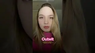 ✏️OUTWIT - перехитрить, привести, обмануть кого-либо | лексика английский язык | Рузана