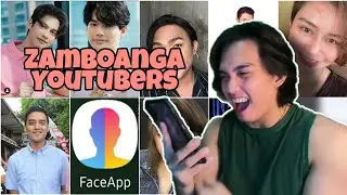 FACEAPP GENDER SWAP | Zamboanga youtubers and trending people of 2020