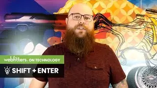 Webfitters On Technology: Shift+Enter: An easy way to create soft line breaks in your text