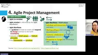 Agile Project Management (1 of 4): Agile Mindset Value
