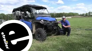 How to Install: etrailer ATV Winch on your 2020 Honda Pioneer 1000-5