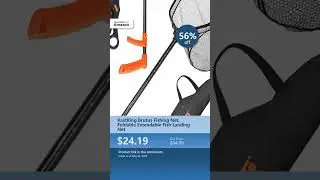 KastKing Brutus Fishing Net, Foldable Extendable Fish Landing Net
