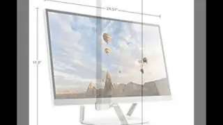 HP Pavilion 27xw 27-in IPS LED Backlit Monitor