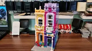 Custom Lego Reviews #34 - Hair Salon MOC (alternative of 41704 by BrickAtive)