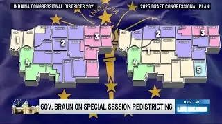 Gov. Braun defends congressional redistricting effort, says new map would level &lsquo;playing field&rsquo;