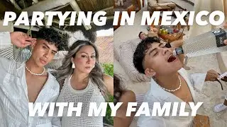 this is NOT your normal family vacation... (travel vlog, trying food in mexico, & tulum nightlife)